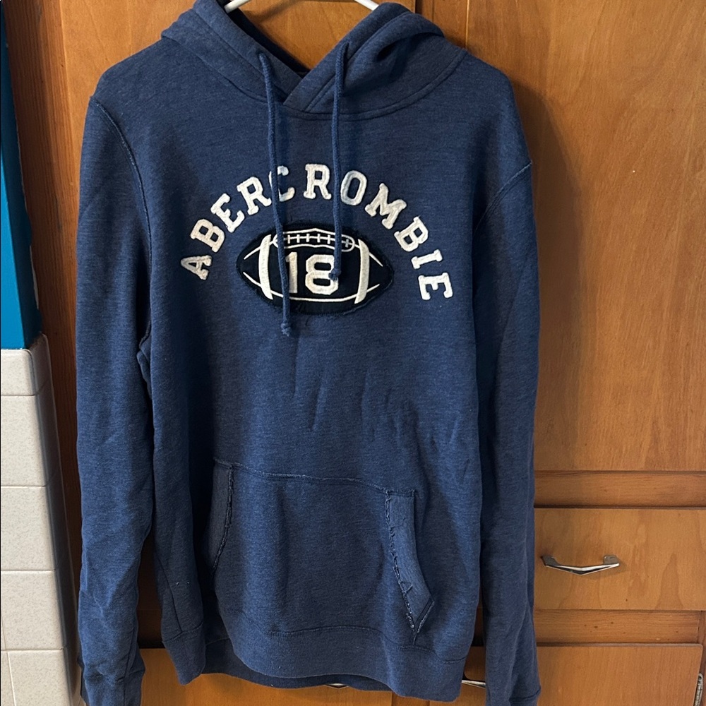 Abercrombie & Fitch Navy Hoodie Sweater